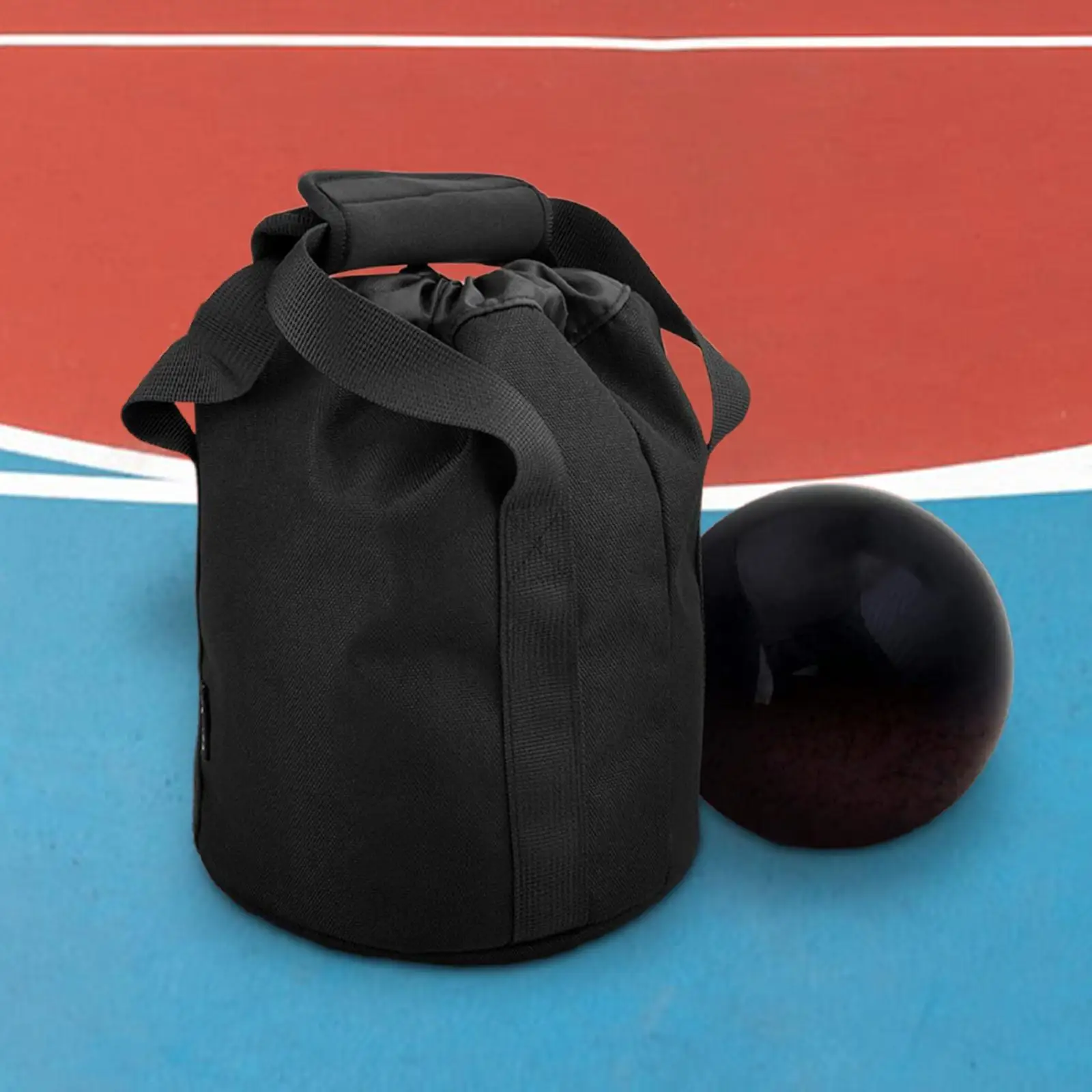 Bolsa de bola de lanzamiento portátil, bolsa de mano para tiro, práctica al aire libre