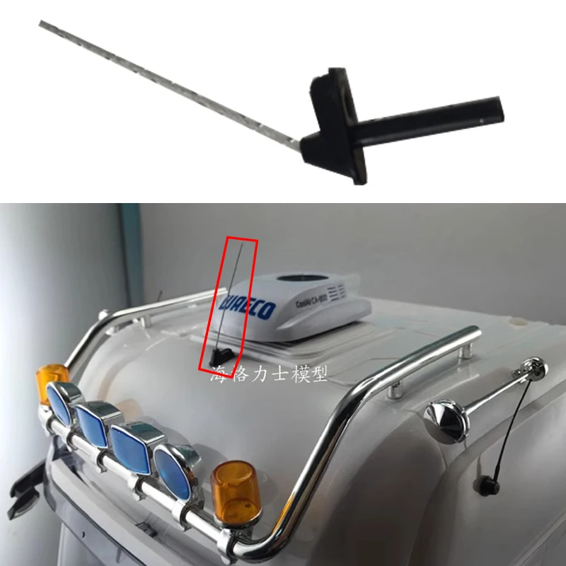 Roof Antenna for 1/14 Tamiya RC Truck Car MAN TGS TGX 56325 26329 Diy Parts Toys