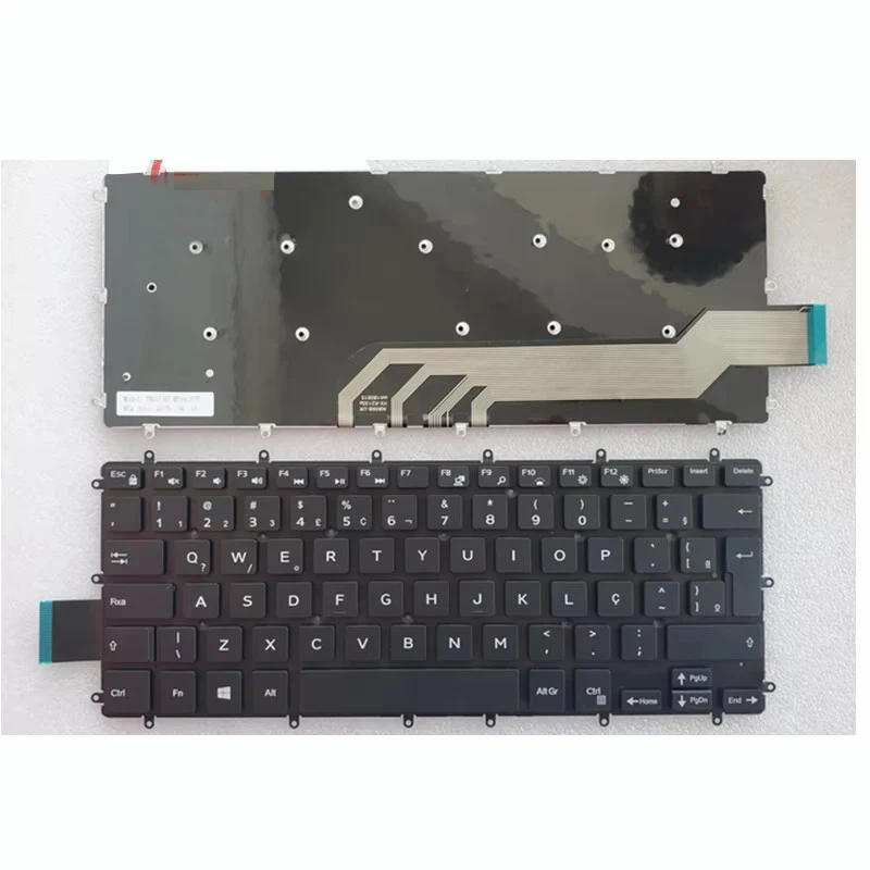 US/RU/SP/BR Laptop Keyboard For Dell Inspiron 13 3379 3480 3490