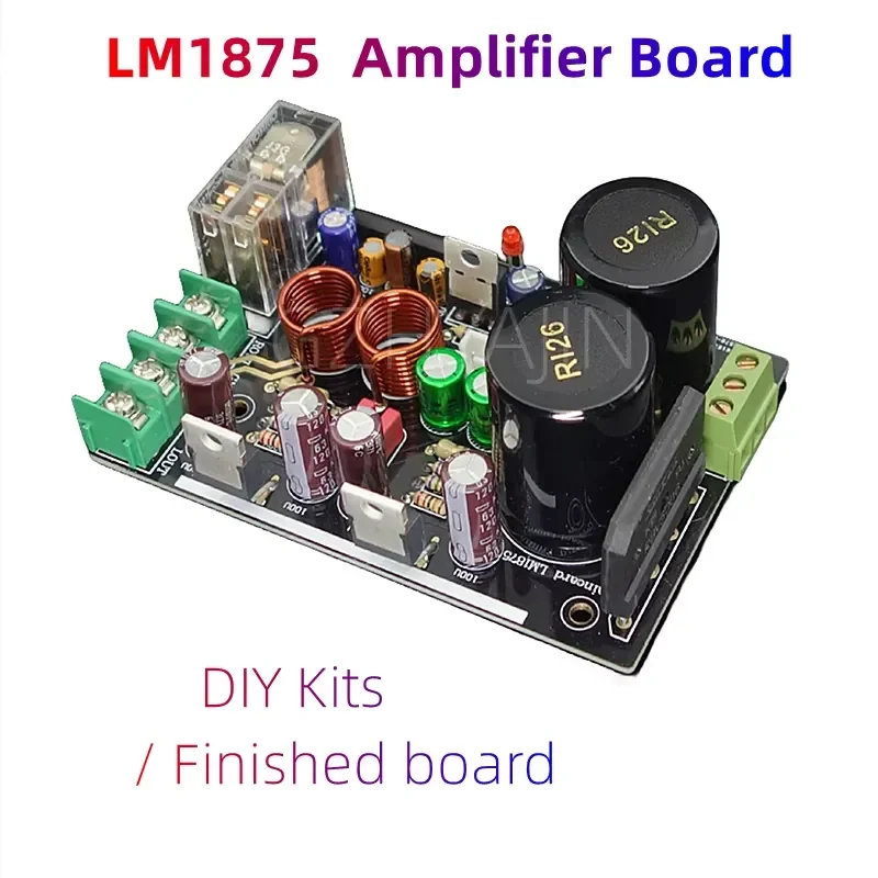 LM1875 Audio Amplifier Board Stereo Amplificador Gaincard GC Version LM1875 Low Distortion Amplifier DIY KITS
