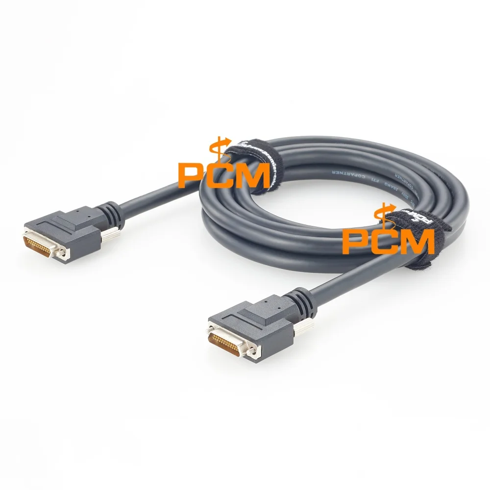 Micro D 25 Position Female to Female Signal Cable Compatible Molex 834249058 Industrial Control Test Equipment Wire Harness
