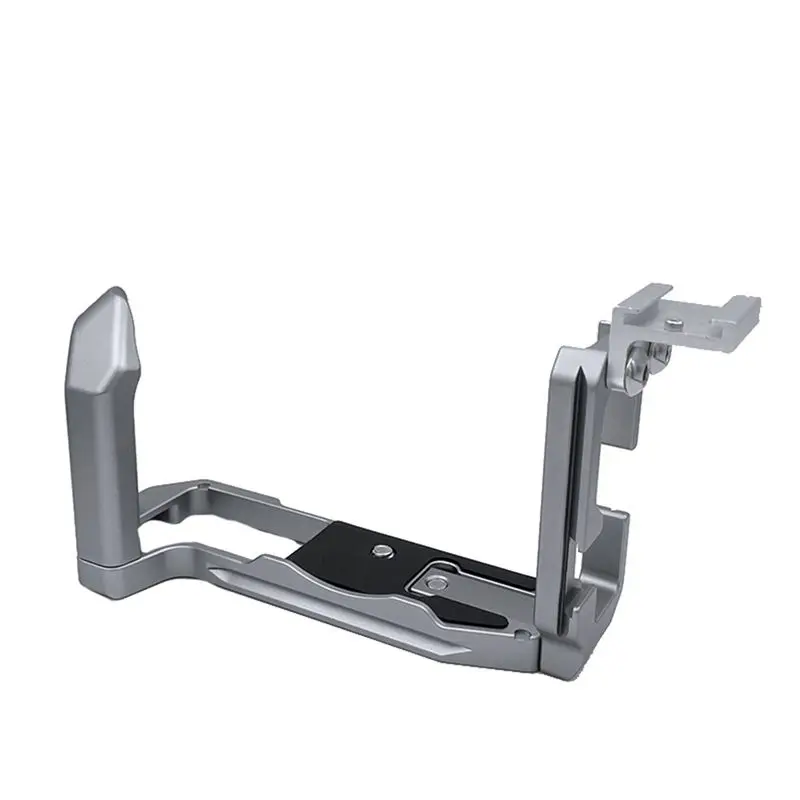 

ABKQ-For Fujifilm XT5 Extended Adjustable Vertical Quick Release L Plate Holder Hand Grip Tripod Bracket