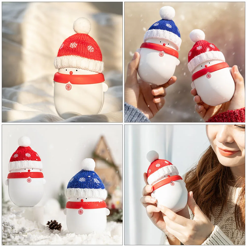 

1Pcs Compact Rechargeable Hand Warmer with USB Power Bank Fast Heating Pocket-Sized Warmth for Hiking Skiing Camping Winter Use
