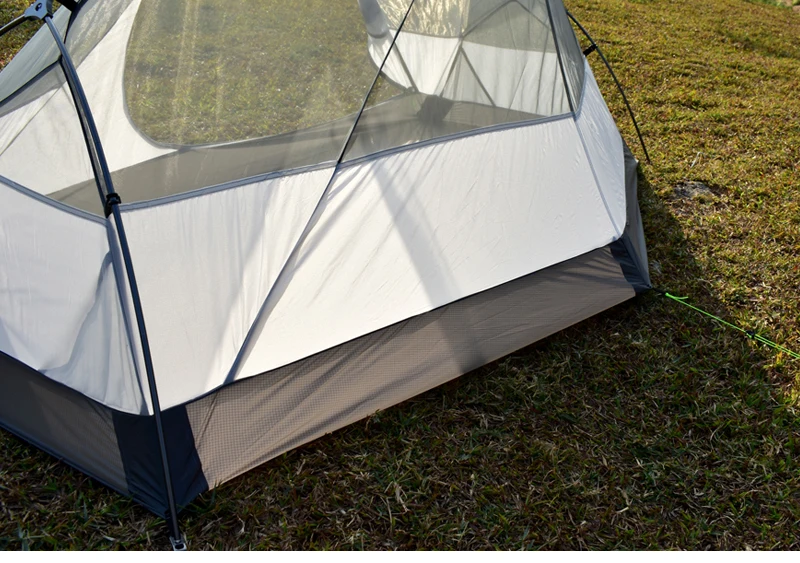 15D Silicon Coated MSR Hubba NX Style 1 Person Lightweight Backpacking Tent, Ripstop Waterproof Tent, Ultralight 1 Man