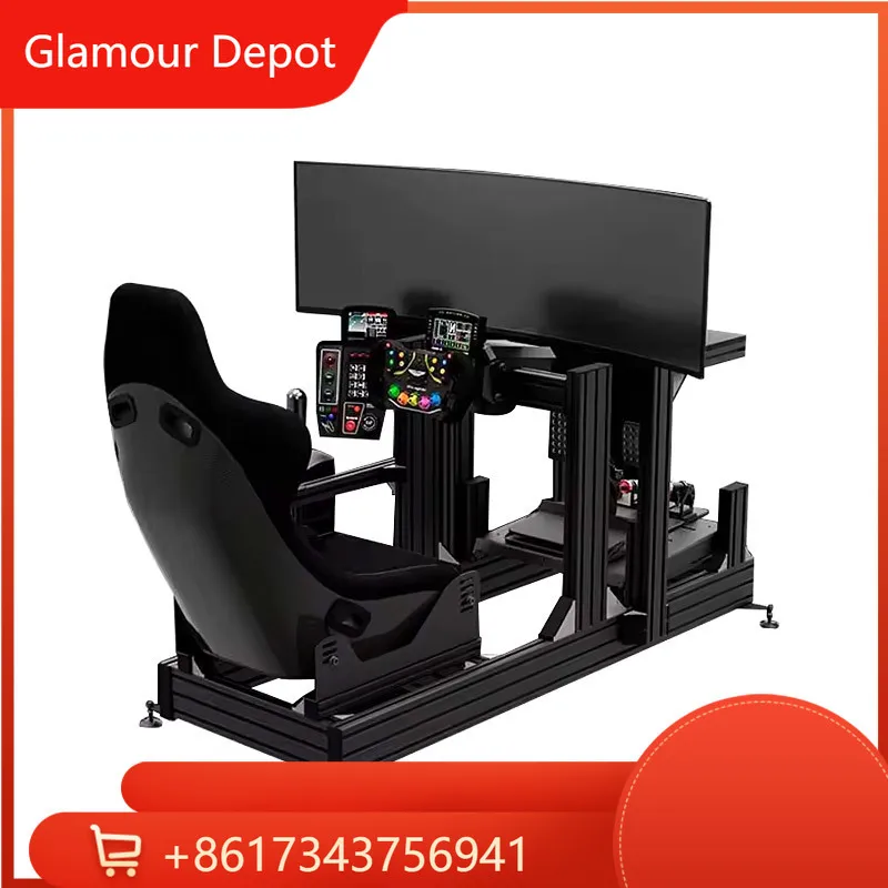 

ZZY Dd Pro Homemade Racing Simulator Cockpit Simulator Driving Ps5 Sim Racing Cockpit Aluminum