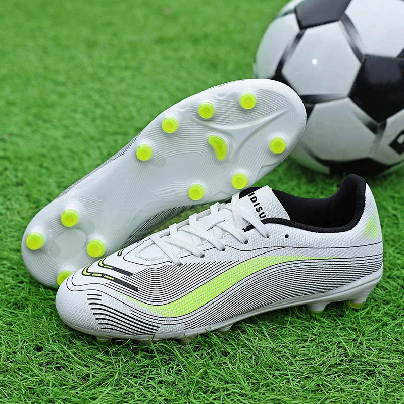 

Men Original Soccer Shoes Resistant Casual Non Slip Fast Male High Quality Long Spikes Football Boots Comfortable Football Shoes
