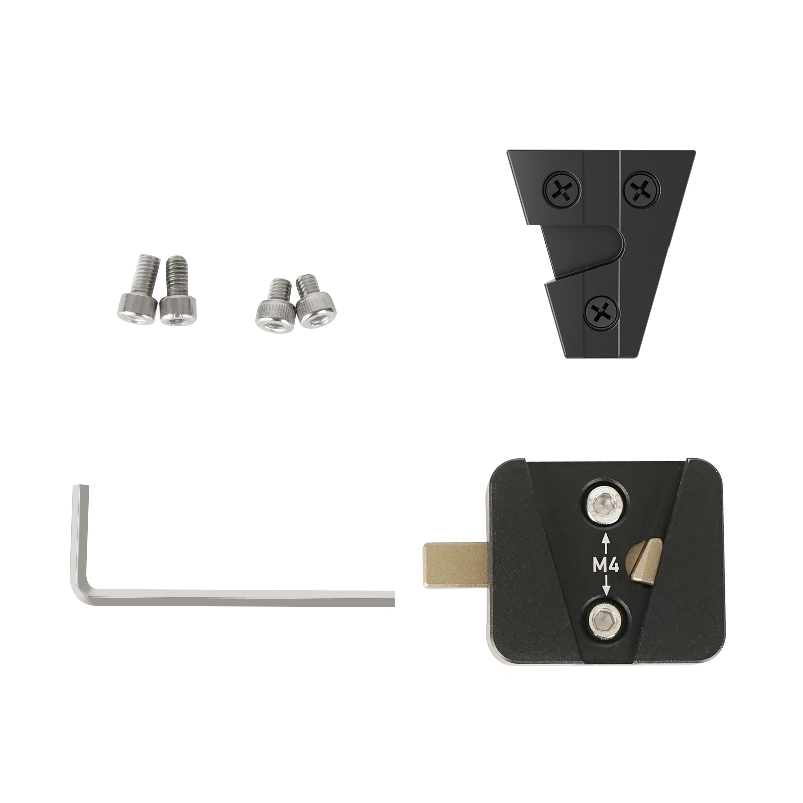 V Mount Clamp V-Mount/V-Lock Battery Holder Clip Adapter for DJI RS 3 RS2 RSC2 Gimbal Stabilizer