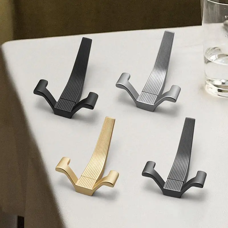 Nordic Wall-mounted Coat Hanger For Bathroom A High-end Metal Hook For Hanging Clothes On The Wall After Entering The Bathroom