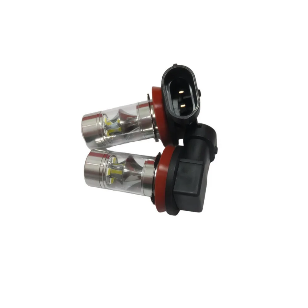 

Лампа-рефлектор July King, 2 шт., DC12V-24V, 60W, 1A, 6000K, 800-1000LM, H8 LED, противотуманная фара, фонарь заднего хода