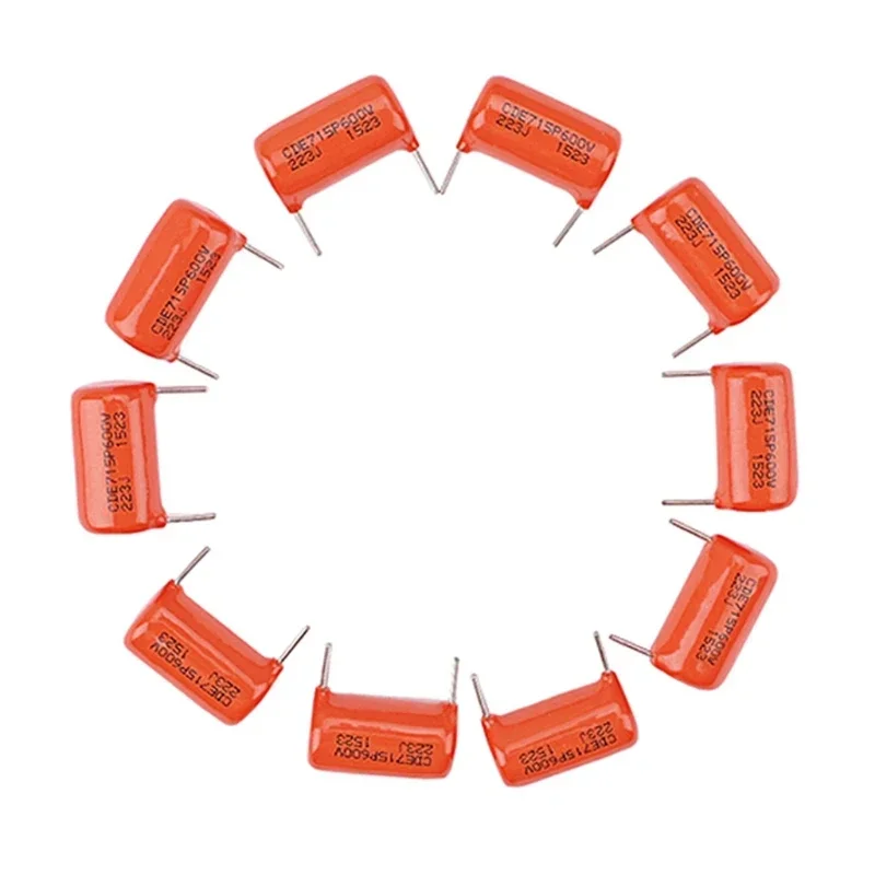 

Set of 10 Sprague Guitar Bass Hot Favorable 022uf 600v 715P Orange Drop Capacitor Caps Guitar Tone Capacitors