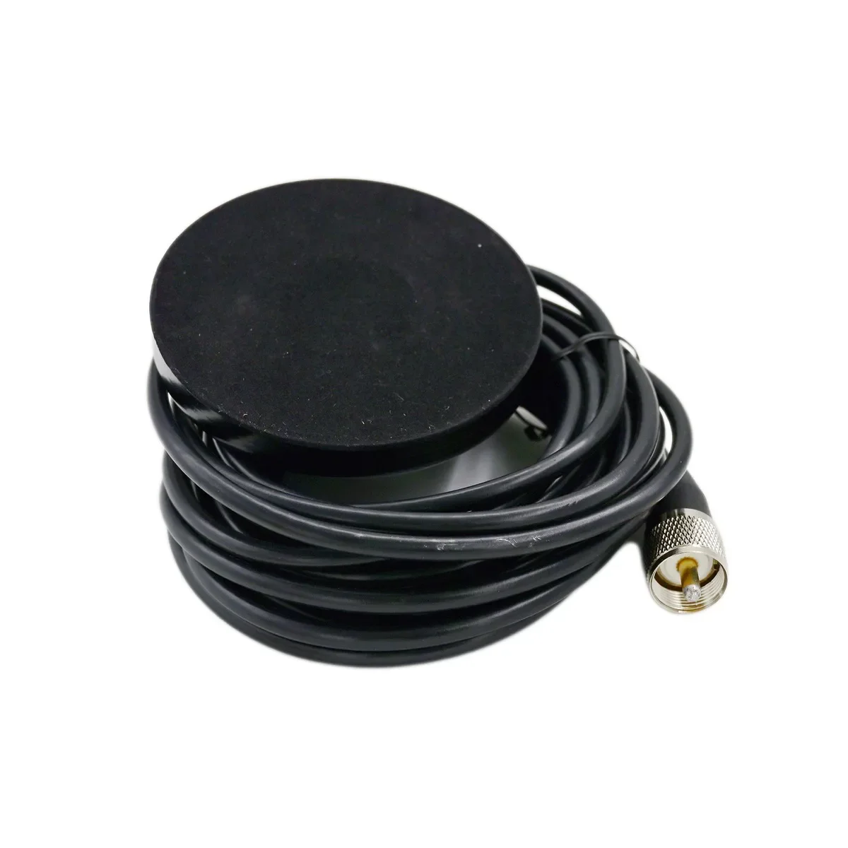 Mobile Antenna Base Magnetic Boot Mount & 5 Meter 16.4ft RG58 Coaxial Cable for Car Radio  Station Accessory Stable Roof