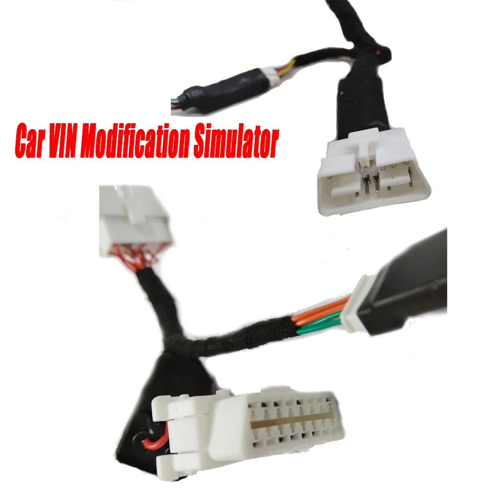 Symulator zmiany numeru VIN, obsługa filtrów EOBD, obsługa ramek rozszerzonych 11-bitowych i 29-bitowych, narzędzia do modyfikacji numeru ramki.