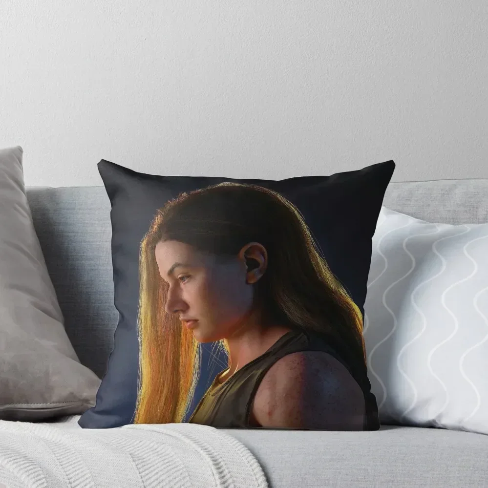

Abby with her hair down Throw Pillow pillowcases for sofa cushions Couch Cushions christmas pillowcases pillow