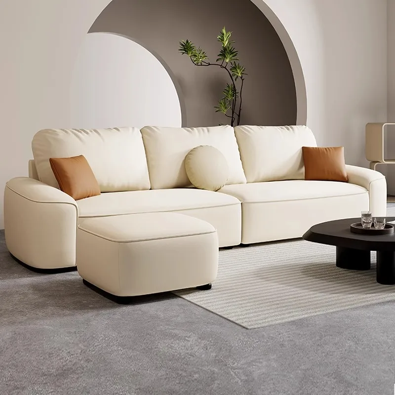 White Recliner Sofa Simple Nordic Reading Italiano Sofa Designer European Sillon Relax Reclinable Para Salon Room Furniture