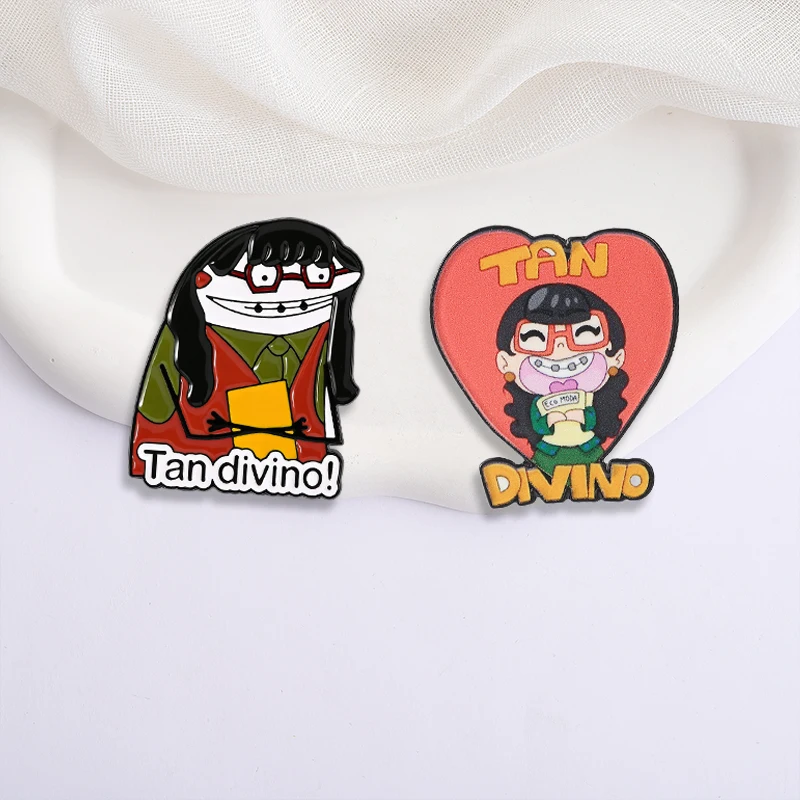 2-5pcs/set Cute Anime Novel Maomao Enamel Pin Comedy TV Series Ugly Women Cute Cheems Dog Brooch Bags Lapel Badge Jewelry Gifts