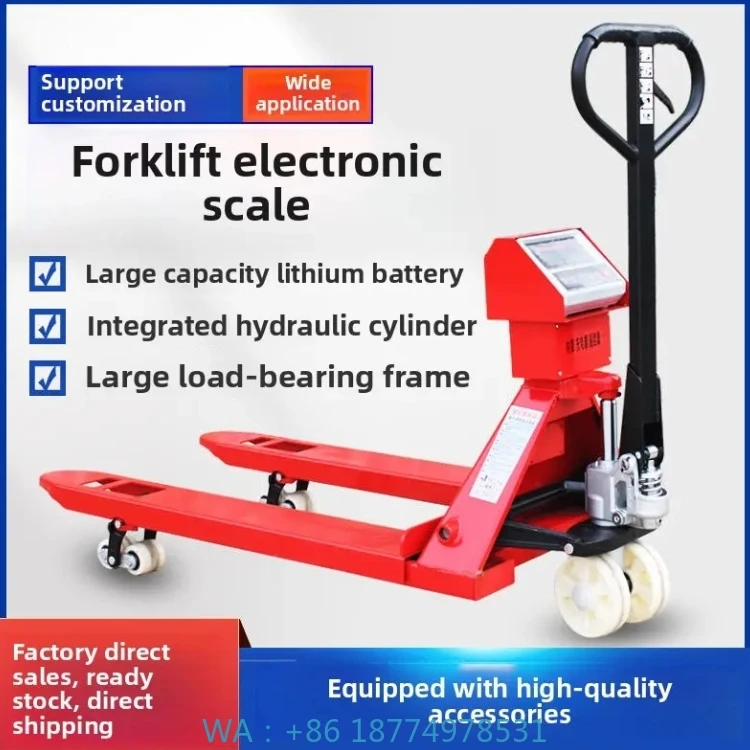 2Ton 3 Ton Hand Pallet Truck Scale With Weight High Quality Low Price 2500Kg