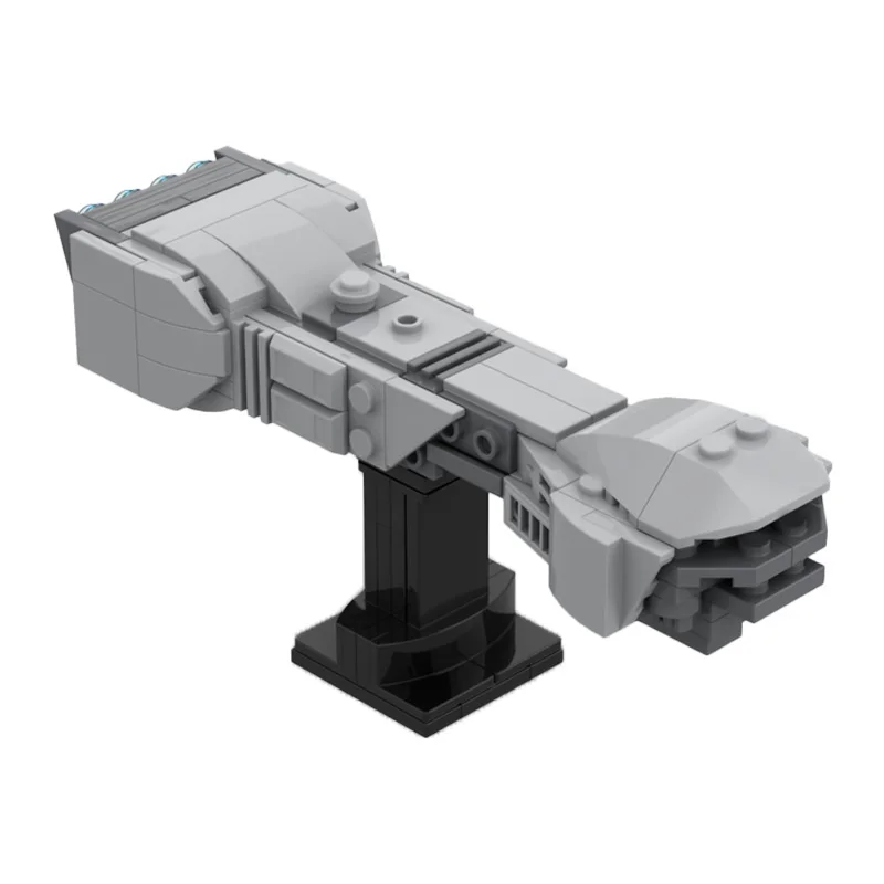 

149 PCS Star Battle Series MOC Small Grey Cruiser Building Blocks Model Set DIY Assembly Display Toy For Children Birthday Gifts