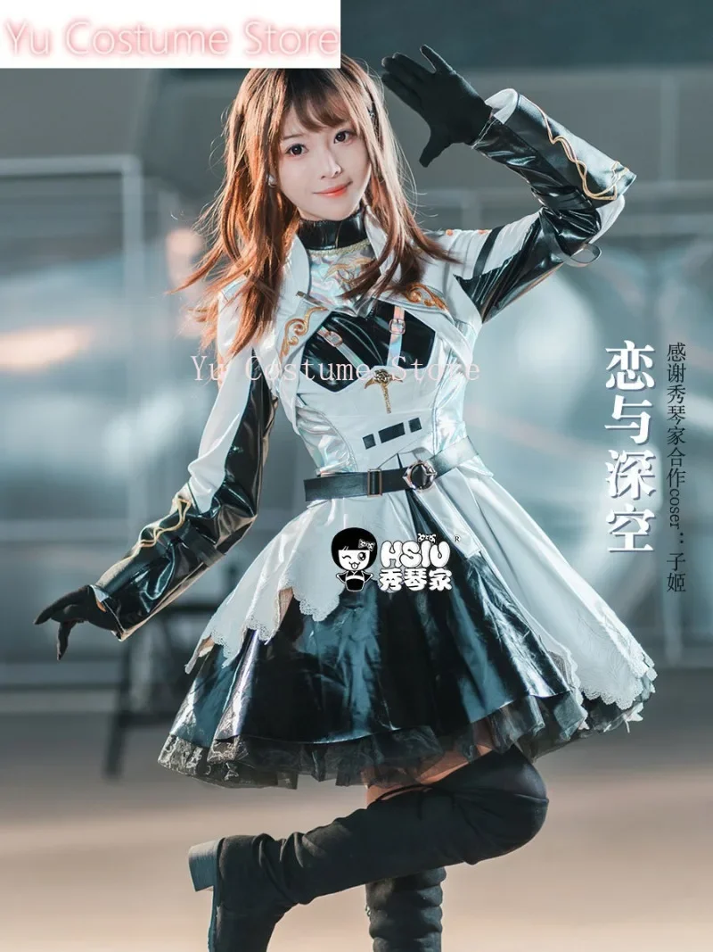 Love And Deepspace Xie Ying  Glow Travel Dress Cosplay Costume Cos Game Anime Party Uniform Hallowen Play Role Clothes Clothing