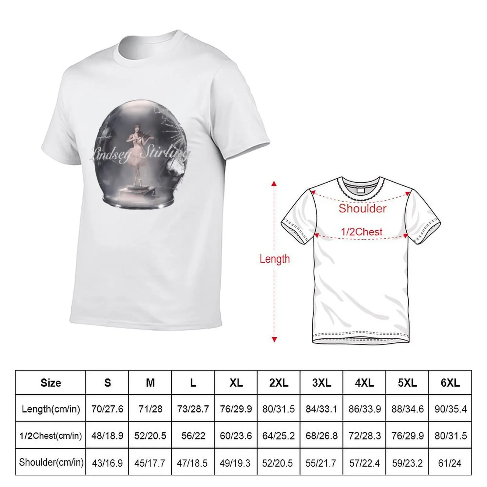 LINDSEY STIRLING T-Shirt funny t shirts cotton t shirts for man graphic vintage T-Shirt