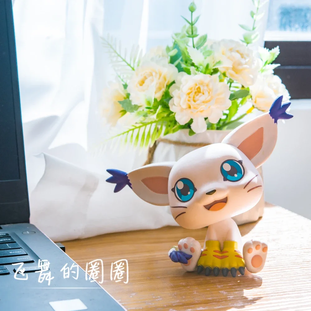 Anime Digimon Adventure Agumon Tailmon Gomamon Gabumon Tunomon Action Figure Cute Collection Pvc Model Statue Doll Toys Gift