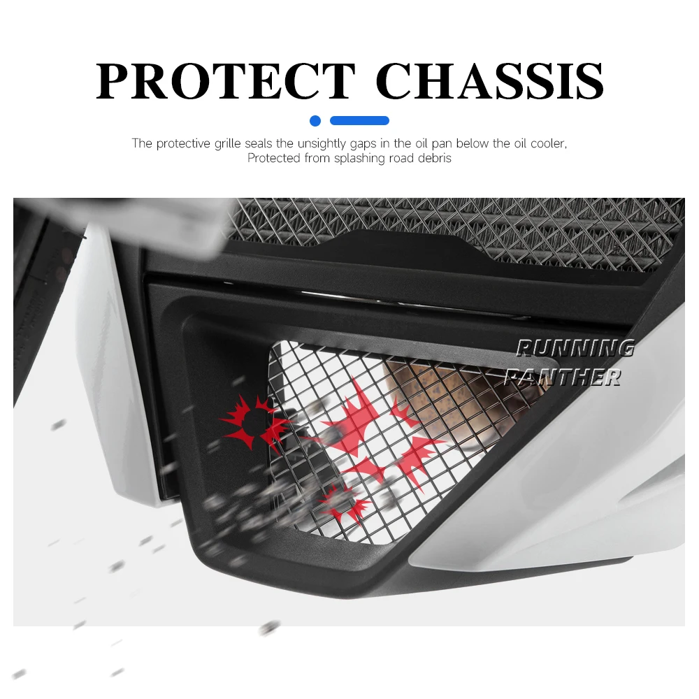 Grille de Protection de radiateur pour châssis de moteur de moto, couvercle de Protection de refroidissement par eau pour BMW M S 1000 R 1000R