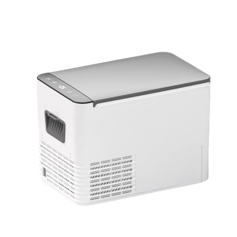 Dual-Zone 12V Car Refrigeration Compressor 20L-45L Capacity Home Ice Maker with LCD Display 24V Cooling Function