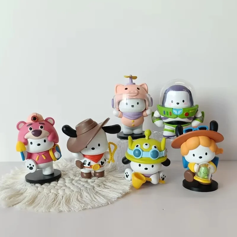 【متوفر 】لعبة شخصيات الحركة البلاستيكية من سلسلة Pachat Dog Adventure Series لتزيين الغرفة، هدية مثالية للأطفال والجامعات #2