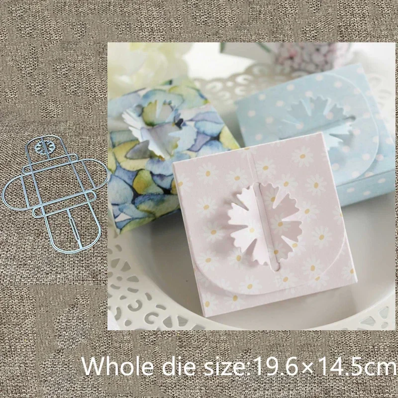 

New Design Craft Metal stencil mold Cutting Die flower box decoration scrapbook die cut Album Paper Card Craft Embossing