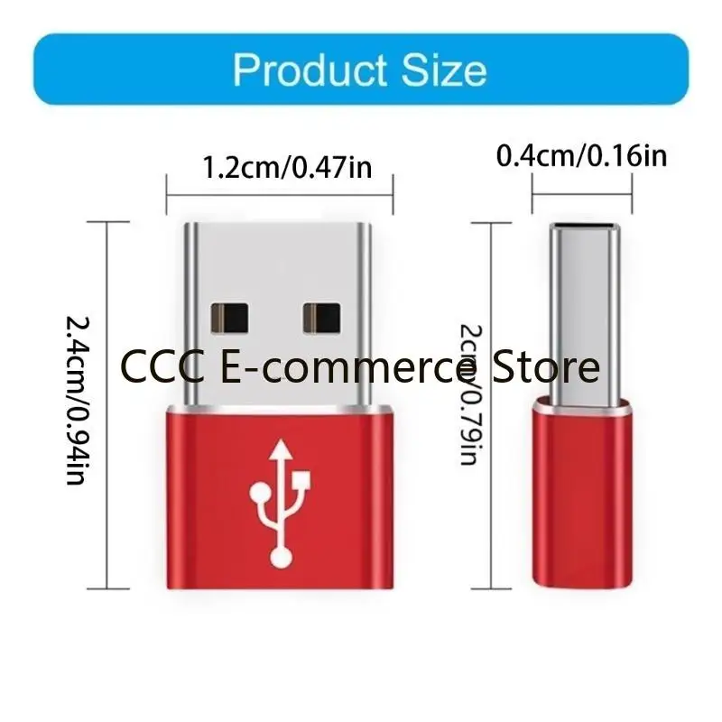 Kabel adaptera USB typu C do USB Kabel ładowarki OTG Adapter 5 / s R58A