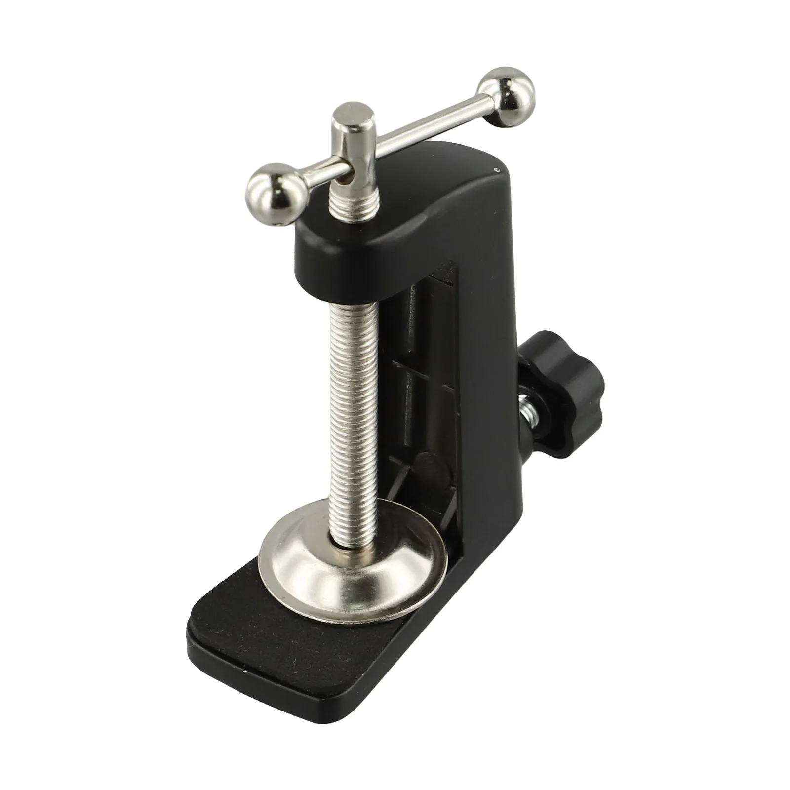 

C-shaped Desk Clamp Aluminum Alloy Clamp Desktop And Bedside Use Scratch Protective Pad Stable Desktop Mounting Solution