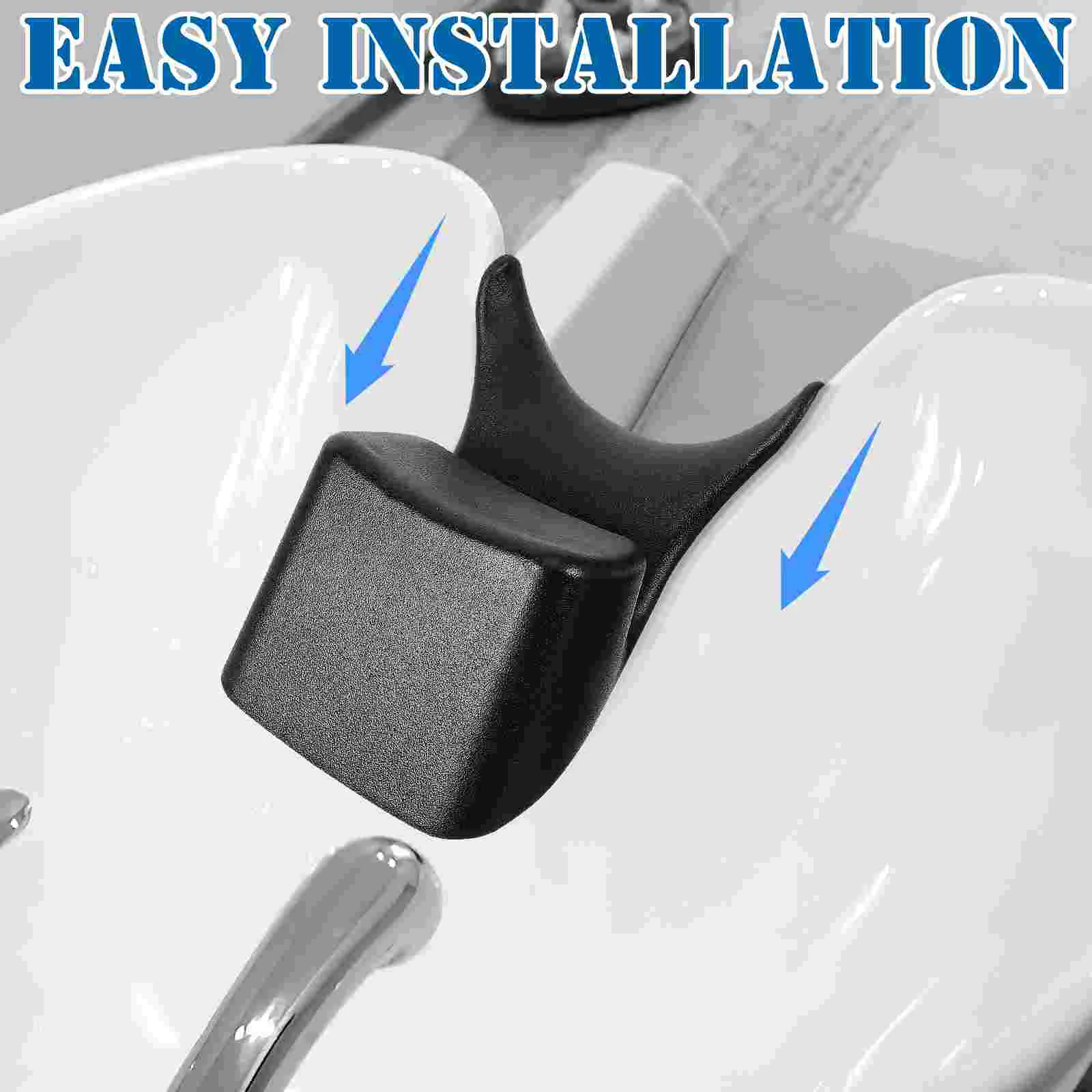 Shampoo Pillow Neck Support Rest Hair Washing Cushion Bowl Blue Safe Salon Rests Spa