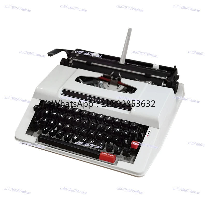 Typewriter Off-white English Mechanical 1980S Normal Use Retro, Medieval