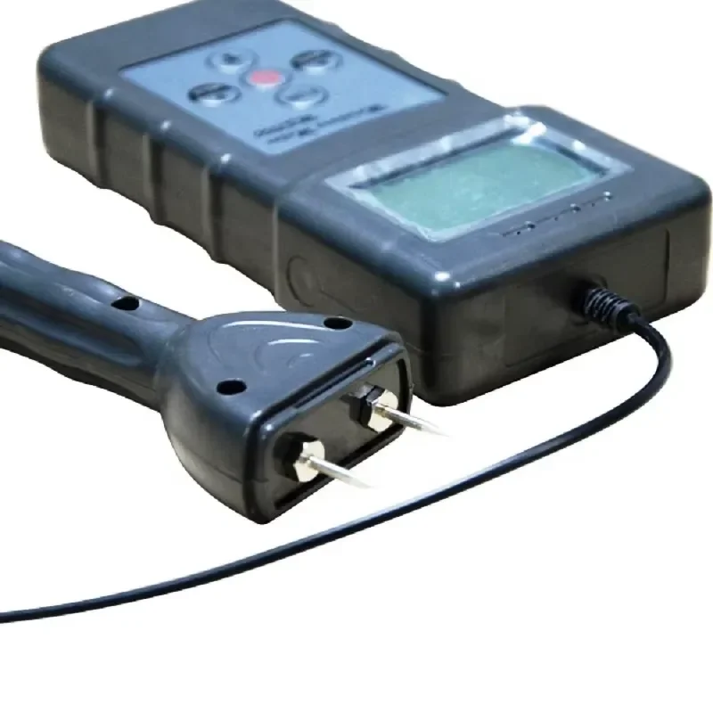 MS7100 Digital Pin Sensor Tester Timber Moisture Meter with 0-80% Range 0.5% Accuracy 1 Year Warranty for 150 Species Woods
