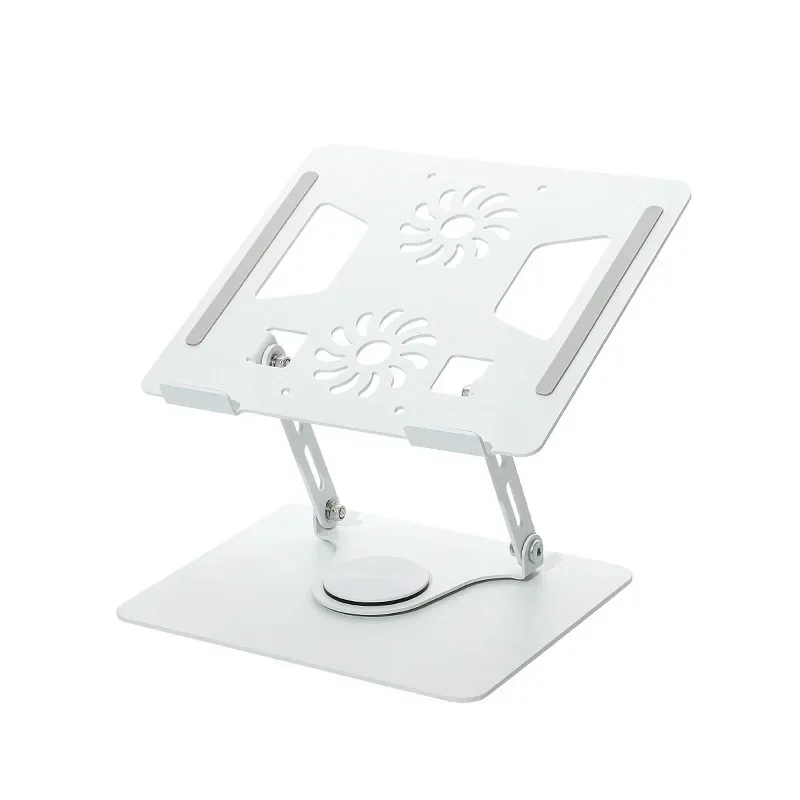 DurableNew Desktop Notebook Bracket Heat Dissipation Bracket Tablet Rack Heightening, Computer Bookshelf Aluminum Alloy Rotating