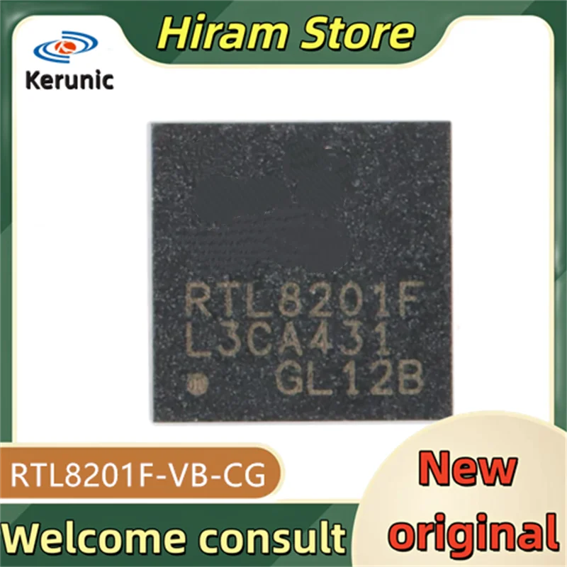 10PCS RTL8201F New and Original RTL8201F-VB-CG RTL8201F-VB RTL8201