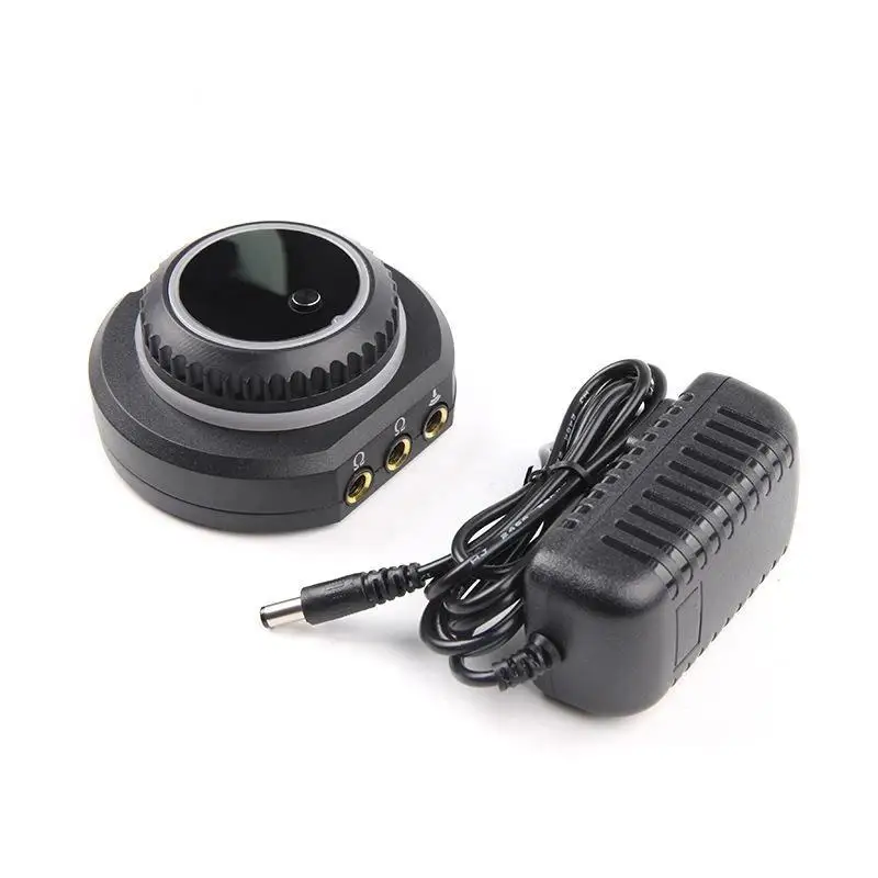 

Tattoo Power Supply LED Display Anti-Slip Base Dual Output Rotatable Knob For Coil & Rotary Tattoo Machines Pen