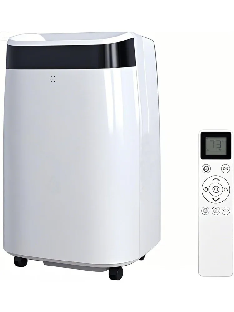 

Кондиционер с дистанционным управлением, портативный переменный ток 10000 БТЕ для комнаты, общежития, офиса с сушкой, вентилятора, режима сна,