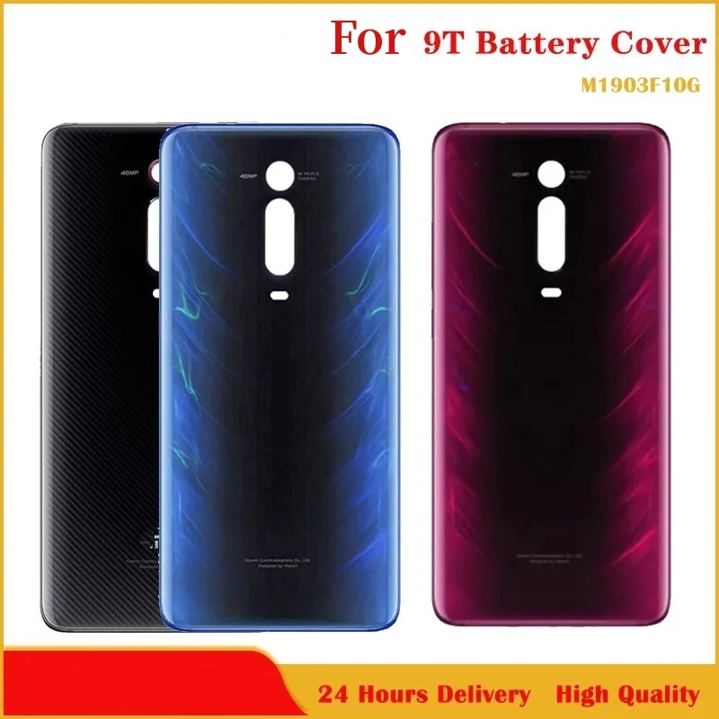 3D Back Glass For Xiaomi Redmi K20 Pro Battery Cover Panel Rear Case K20 Back Cover Door For Xiaomi Mi 9T Pro Battery Back Cover