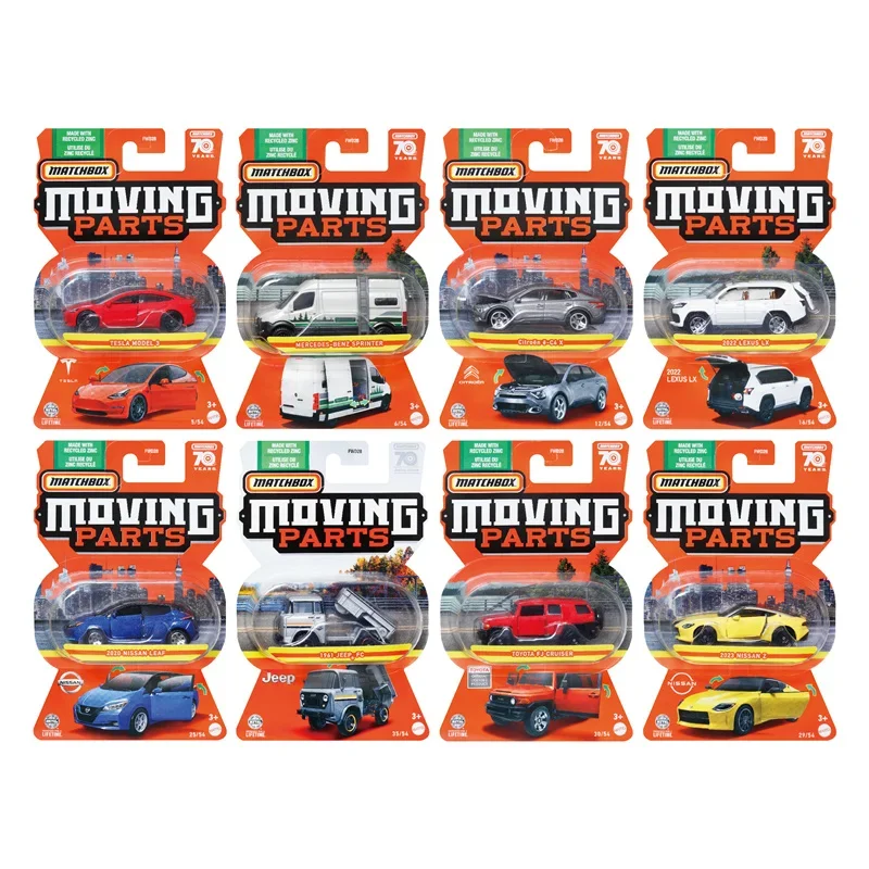 오리지널 Mattel Matchbox Fwd28 자동차 1/64 금속 다이캐스트 이동 부품, 아우디 포르쉐 BMW CSL 차량 모델 장난감, 남아용 컬렉션