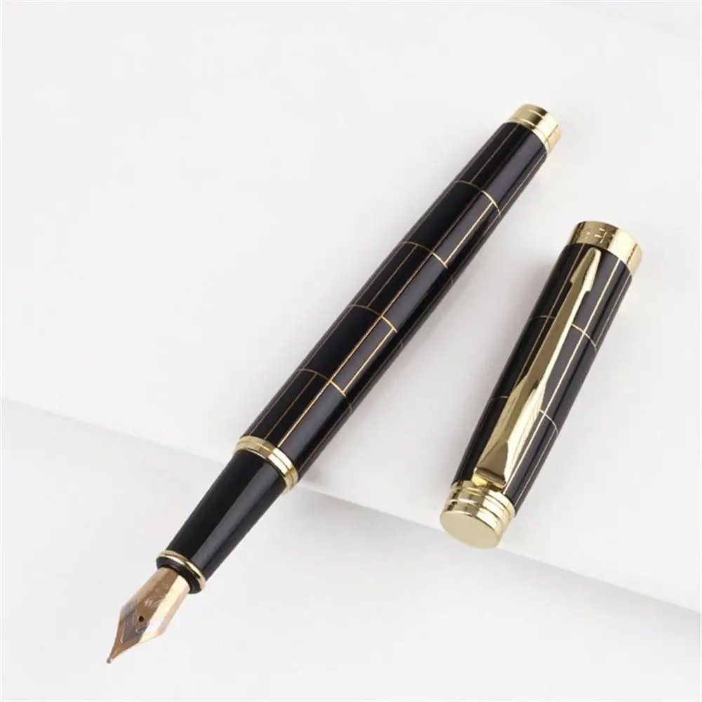 Calligraphy Pen Fountain Pen Drawing Journal Smooth Writing Writing Ink Pen Convertible Signature Metal Fountain Pen