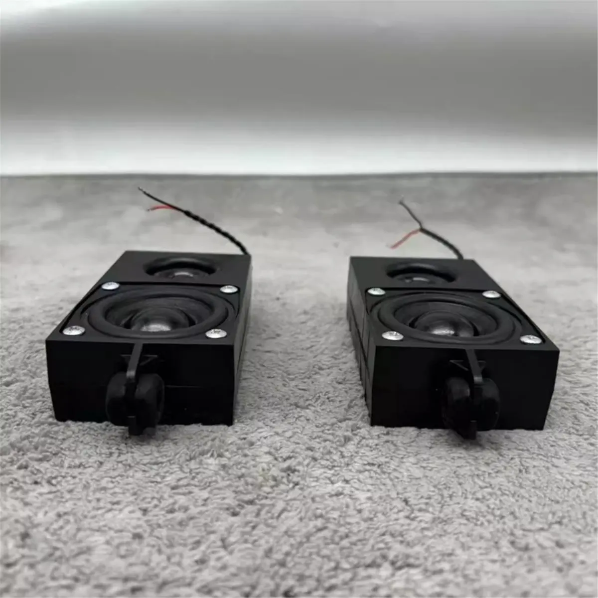 L73A NEW 2PCS 2 Inch 8 Ohm 8 Watt Magnetic Subwoofer Mini Two-Way Passive Speakers for High-Quality Audio Experience