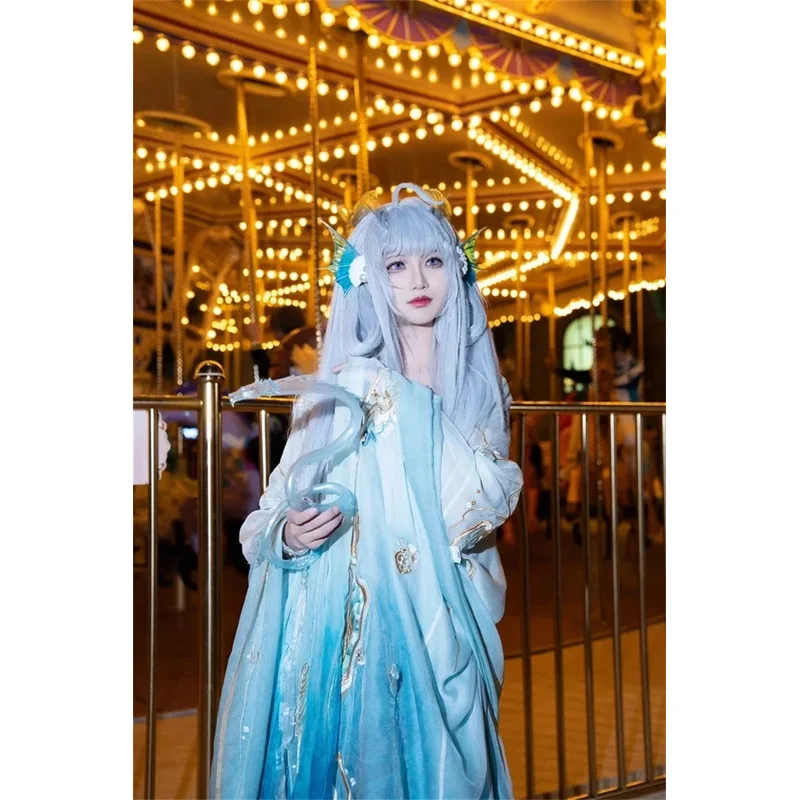 s;3'c\5/b' King of Glory LOL Game New Skin Xi Shi Dragon Horns Ears Head Clip Headwear Cosplay Props Trans3'f,6\b;8/ - view 6