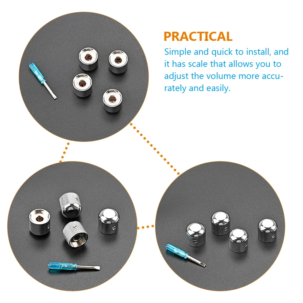 

Guitar Knob Tone Volume Control Knobs Acoustic Accessories Parts Instruments