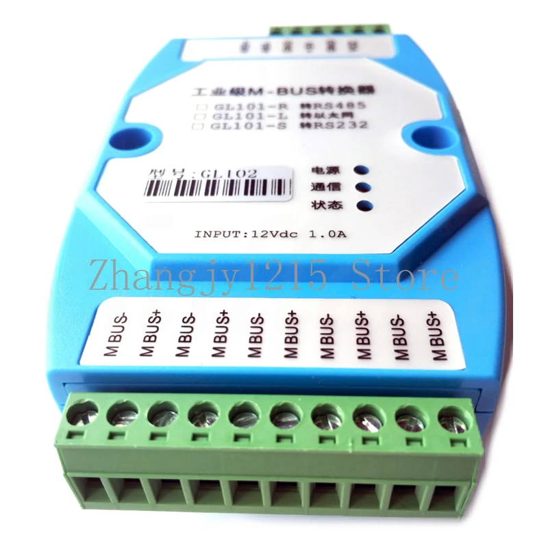 

MBus to Ethernet Modbus-TCP / MODBUS-RTU can connect 500 meters Support meter protocol customized