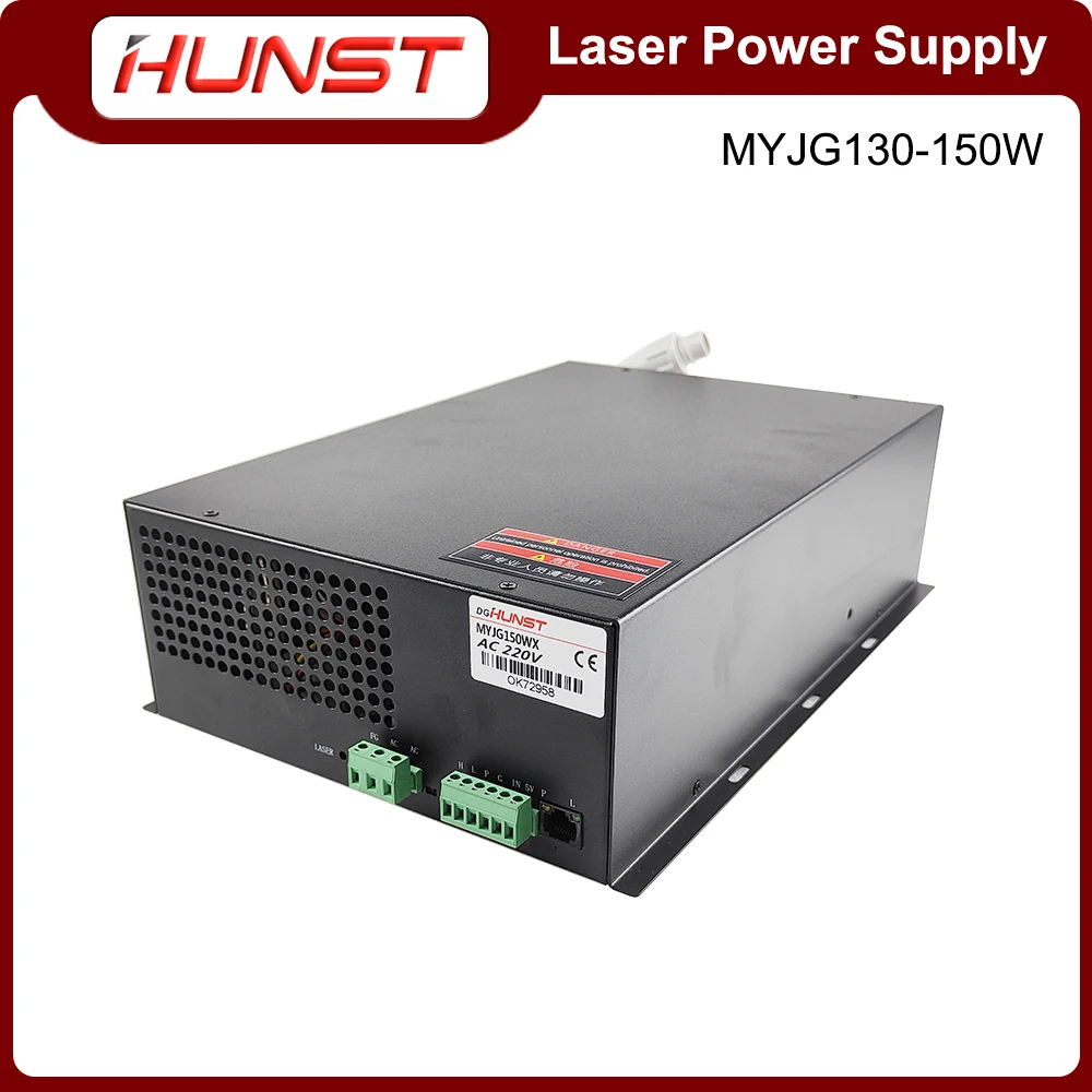 Imagem -03 - Laser Power Supply Adequado para 130w Engrag e Máquina de Corte Tubo de Vidro Myjg150w 130w Hunst-co2