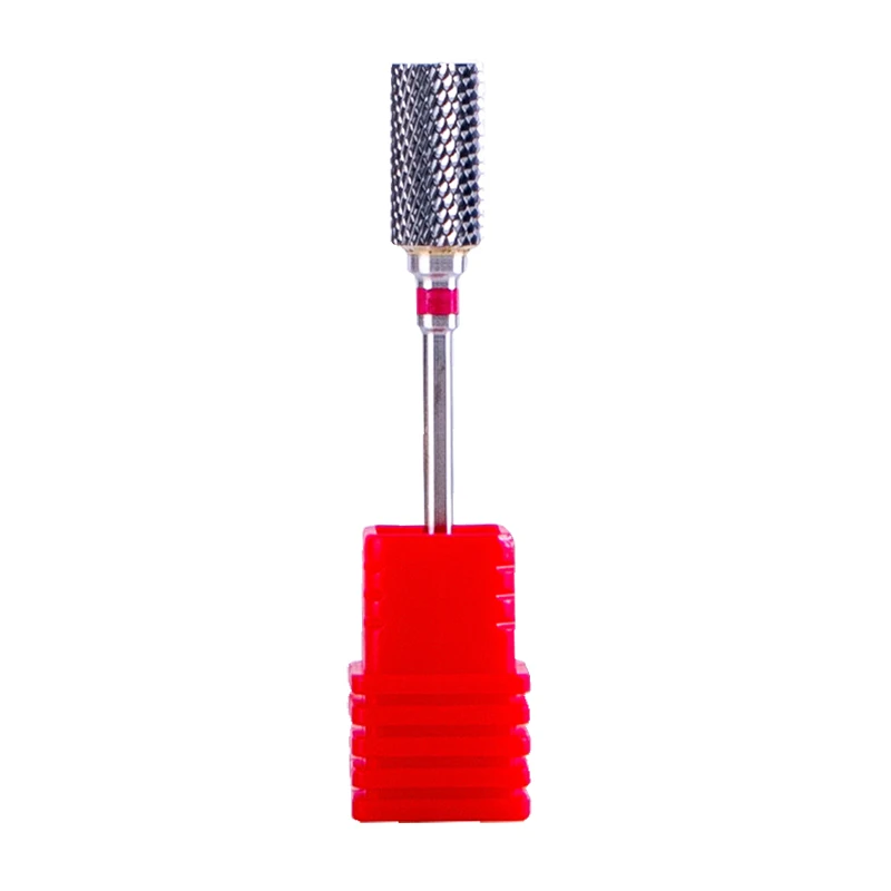 Flat Carbide Nail Drill Bits 3/32" Tornado Carbide Bit Milling Cutters For Manicure Pedicure Nails Accessories Tools