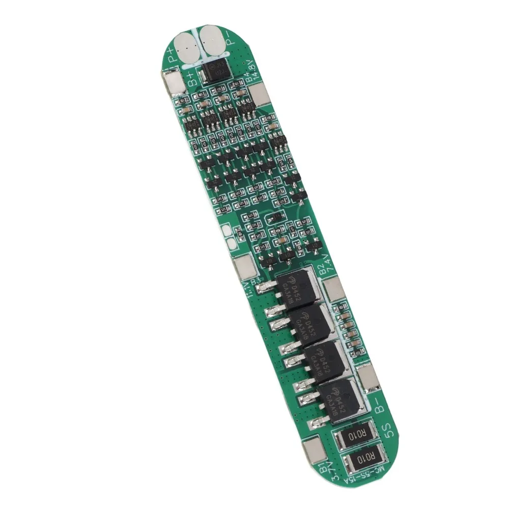 18.5V/21V 15A 5S Battery PCB Board Overcharge Protection Over-Discharge Protection Cell Protection Board Li-Ion
