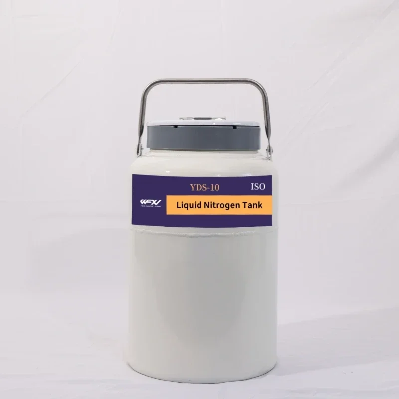 

10L Liquid Nitrogen Container 30L Dewar Tank Competitive Price Laboratory Refrigeration Equipment For Artificial Insemination