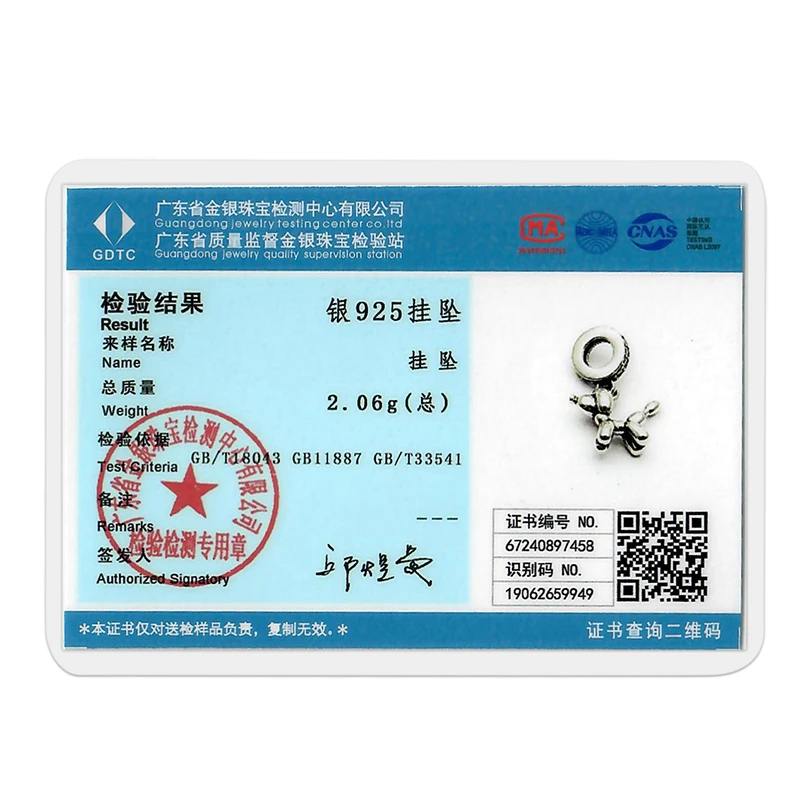 مولا 1 قطعة 925 فضة الذهبي بالون القلطي دلايات قلادة الخرز صالح الأصلي سوار صنع غرامة مجوهرات النساء DIY بها بنفسك