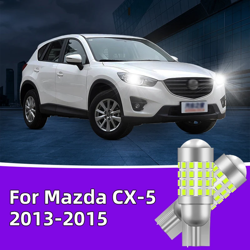 

2PCS For Mazda CX-5 2013-2015 Car Led Bulb T10 W5W 194 width lights side marker position Signal Lamp 12V 24V Clearance Lights